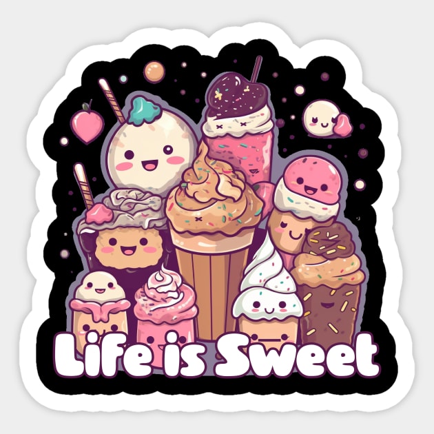 Life is Sweet Sticker by Pixy Official